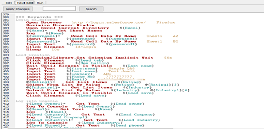 Salesforce Test Automation