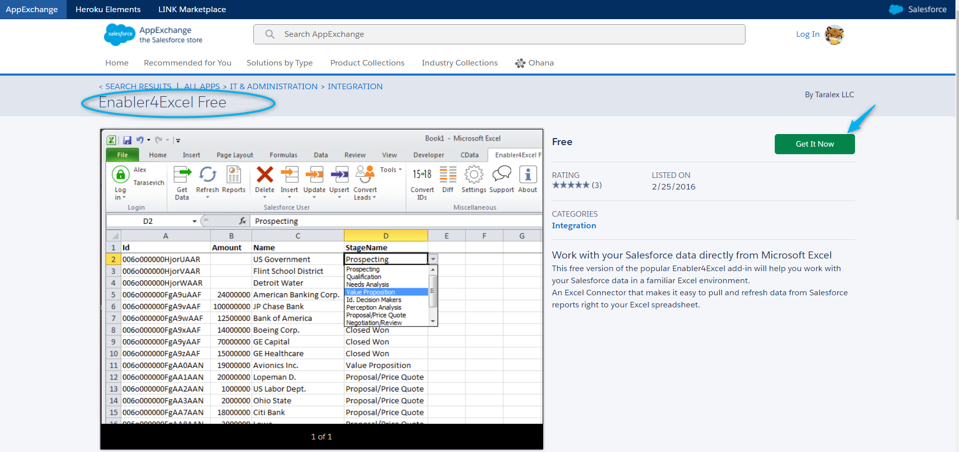 Salesforce XL-Connector