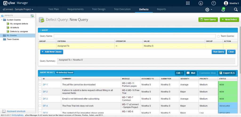 qTest - Test Management Tool for Agile Tester