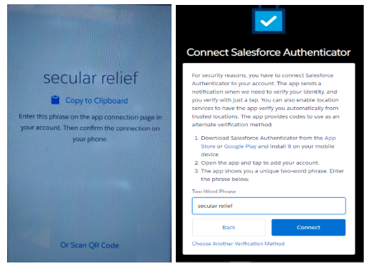 How To Use Salesforce Authenticator App