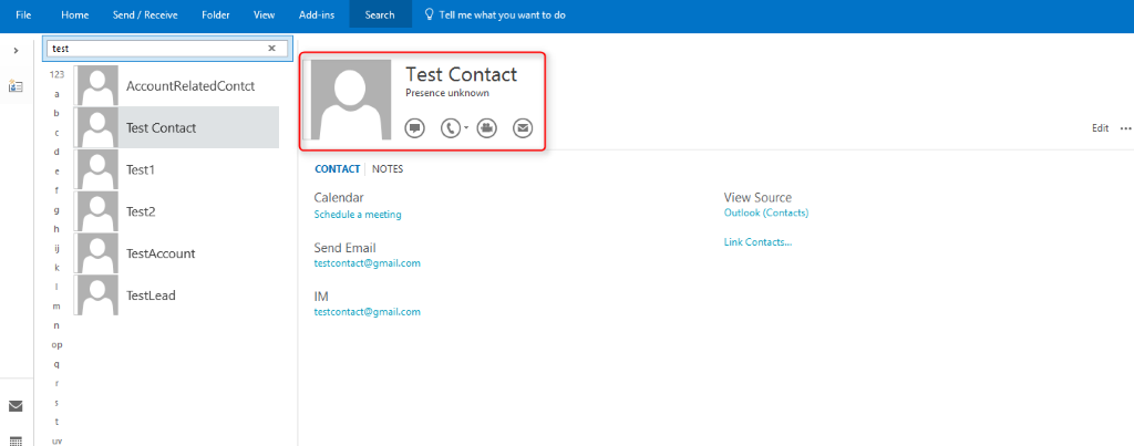 salesforce for outlook
