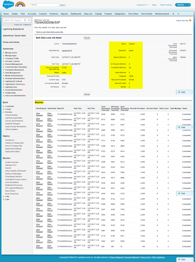 testing scheduled actions