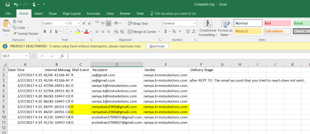 testing scheduled actions