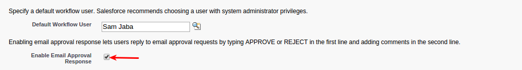 Salesforce Email Approval
