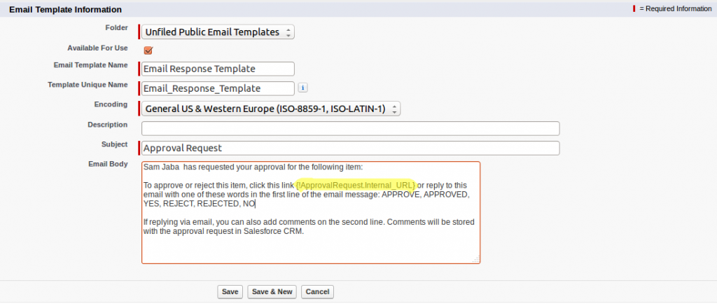 approval process in salesforce