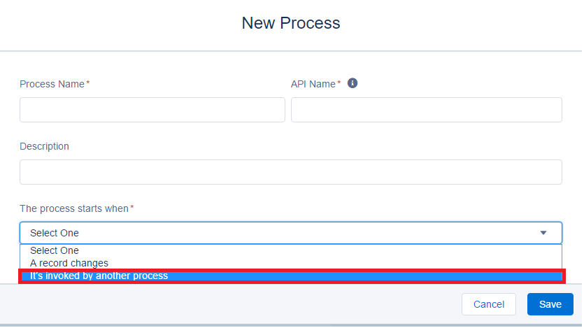 build reusable process