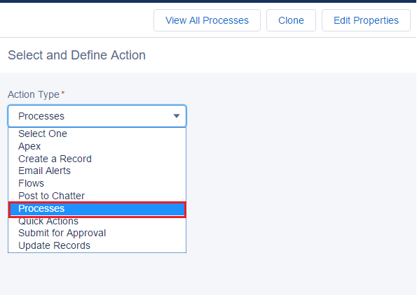 build reusable process