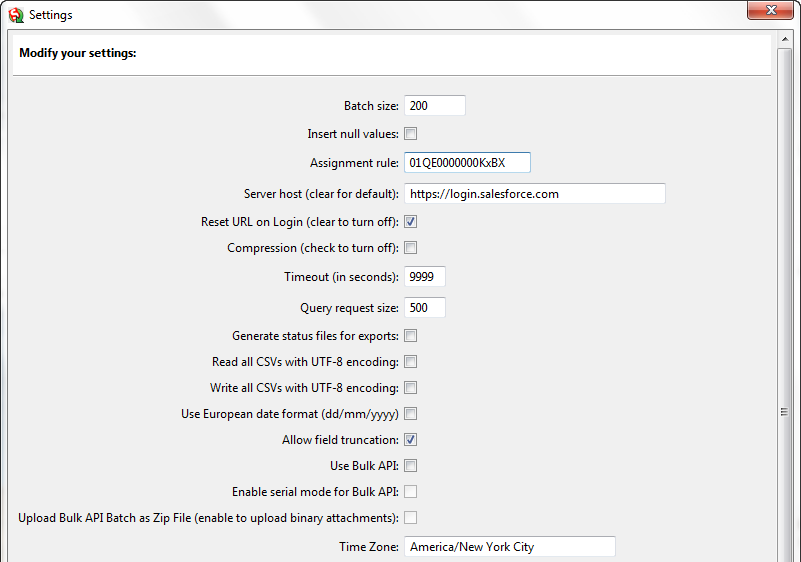 apex data loader