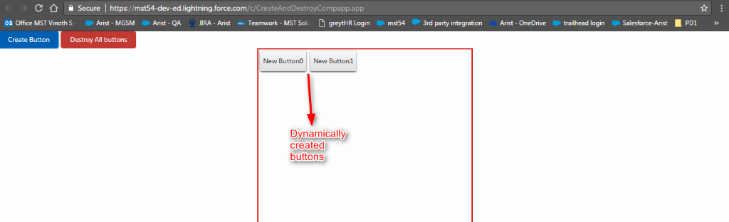 Creating dynamic components in salesforce