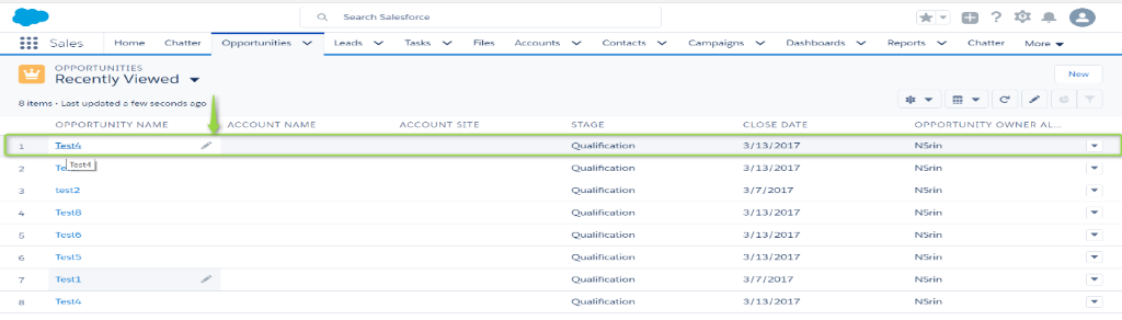 salesforce calendar view