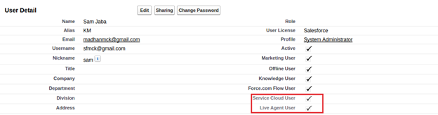 salesforce live agent