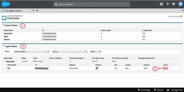 salesforce live agent setup