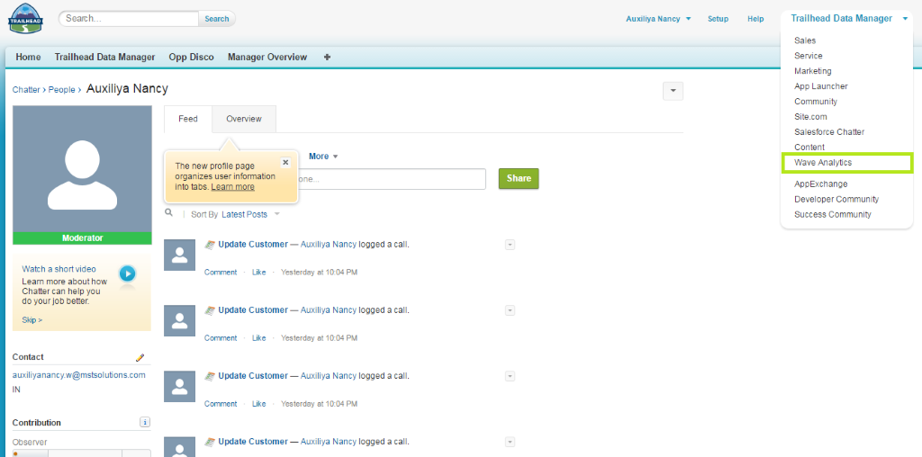 salesforce analytics