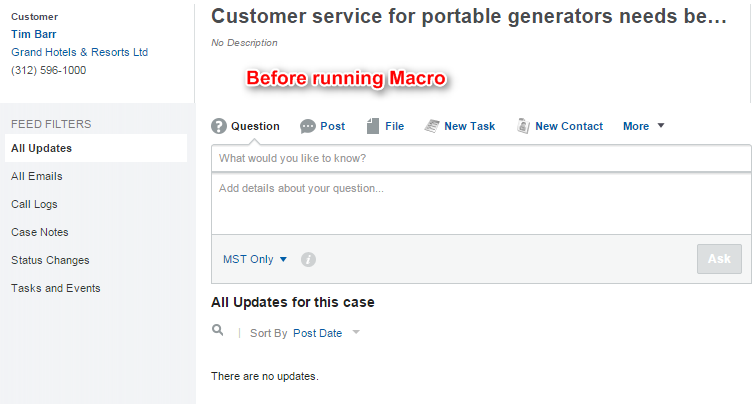 salesforce macros classic