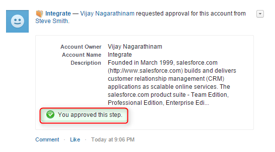 approval process in salesforce