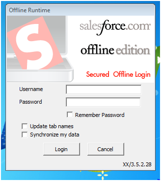 salesforce offline mode