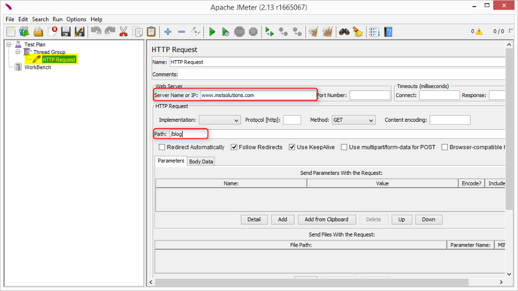 performance testing jmeter