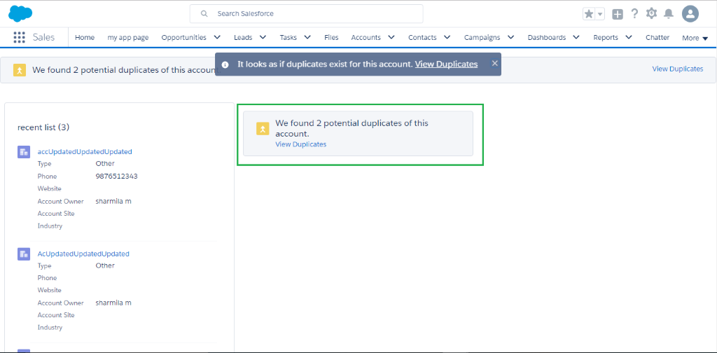 salesforce merge duplicates