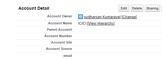 single contact multiple accounts