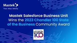 Chandler Chamber 100 State of the Business Community award