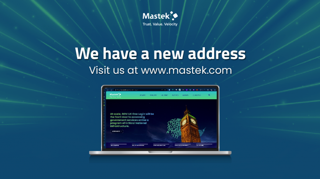We have a new address www.mastek.com